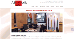 Desktop Screenshot of abc-optik.com